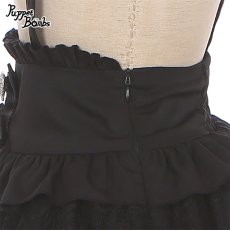 画像2: 【Puppet Bombs】Q163 コルセット風サス付きスカート【30%OFF】 (2)