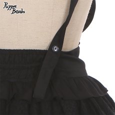 画像3: 【Puppet Bombs】Q163 コルセット風サス付きスカート【30%OFF】 (3)