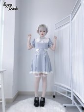画像10: 【PuppetBombs】Q166 ボックスプリーツヨークワンピース【30%OFF】【期間限定】 (10)