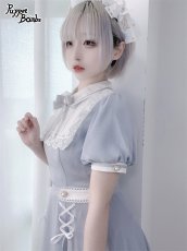 画像8: 【PuppetBombs】Q166 ボックスプリーツヨークワンピース【30%OFF】【期間限定】 (8)