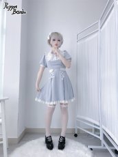 画像12: 【PuppetBombs】Q166 ボックスプリーツヨークワンピース【30%OFF】【期間限定】 (12)