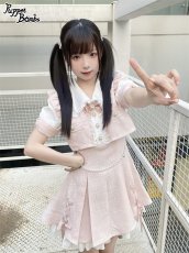 画像12: 【Puppet Bombs】【Last one】Q168レイヤード風パールチェーン付きワンピース【30％OFF】 (12)