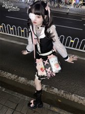 画像8: 【PuppetBombs】Q17 レーシーリボンセーラーワンピースセット【50%OFF】【期間限定】 (8)