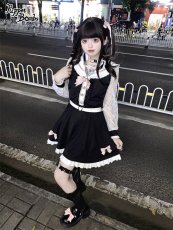 画像12: 【PuppetBombs】Q17 レーシーリボンセーラーワンピースセット【50%OFF】【期間限定】 (12)