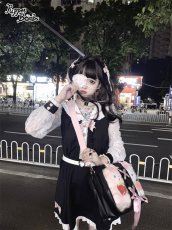 画像9: 【PuppetBombs】Q17 レーシーリボンセーラーワンピースセット【50%OFF】【期間限定】 (9)