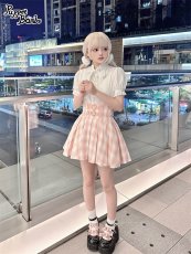 画像9: 【Puppet Bombs】Q171 ロゴ刺繍ボウタイブラウス【30％OFF】 (9)