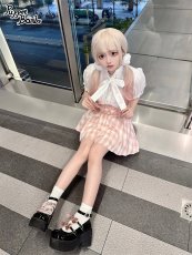 画像7: 【Puppet Bombs】Q171 ロゴ刺繍ボウタイブラウス【30％OFF】 (7)