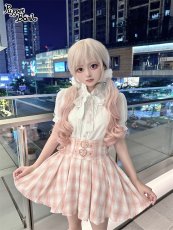 画像4: 【Puppet Bombs】Q171 ロゴ刺繍ボウタイブラウス【30％OFF】 (4)