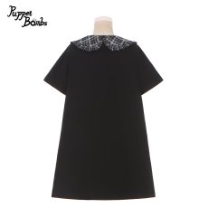 画像3: 【Puppet Bombs】QS72 スタッズクロスチャームチョーカー (3)