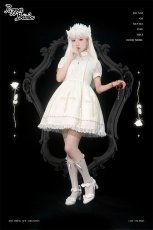 画像6: 【PuppetBombs】Q174 十字架レース切り替えワンピース 【30%OFF】【期間限定】 (6)