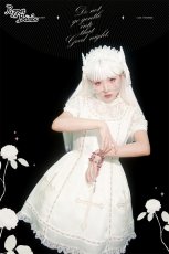 画像11: 【PuppetBombs】Q174 十字架レース切り替えワンピース 【30%OFF】【期間限定】 (11)