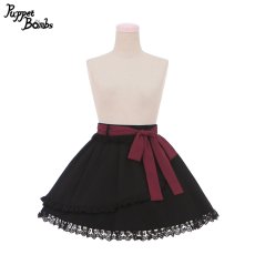 画像1: 【Puppet Bombs】Q194 アシンメトリーデザインフレアスカート【30％OFF】 (1)