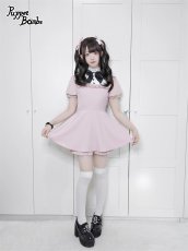 画像5: 【PuppetBombs】Q202 スタンドカラーハートボタンセットアップ 【30%OFF】【期間限定】 (5)