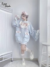 画像3: 【Last one】【Puppet Bombs】Q21 はしごレースかぼちゃパンツ (3)