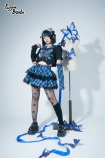 画像10: 【PuppetBombs】Q211 サイバーバタフライセーラートップス【30%OFF】 (10)