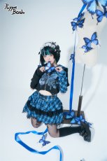 画像8: 【PuppetBombs】Q211 サイバーバタフライセーラートップス【30%OFF】 (8)