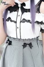 画像9: 【PuppetBombs】Q216 オープンショルダーフリルブラウス【30%OFF】 (9)