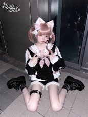 画像11: 【Last one】【PuppetBombs】Q22 ビッグシルエットセーラートップス【30%OFF】 (11)