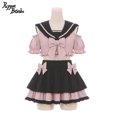 画像1: 【Puppet Bombs】Q220 地雷ちゃんセーラービキニ【30％OFF】 (1)