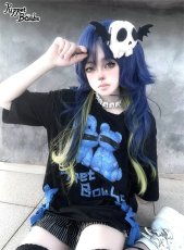 画像7: 【PuppetBombs】Q237 Dark Puppet BombsビッグTシャツ (7)