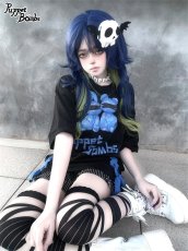 画像5: 【PuppetBombs】Q237 Dark Puppet BombsビッグTシャツ (5)