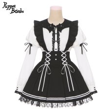 画像5: 【PuppetBombs】Q261 小悪魔羽サス付きスカート【30%OFF】 (5)