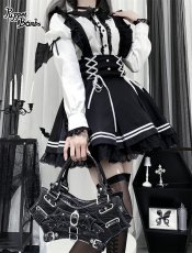 画像14: 【PuppetBombs】Q261 小悪魔羽サス付きスカート【30%OFF】 (14)