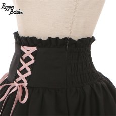 画像5: 【PuppetBombs】Q26 コルセットデザイン風フリルスカート (5)