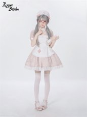 画像29: 【PuppetBombs】QS110 クロス刺繡ナースキャップ (29)