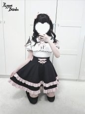 画像6: 【Puppet Bombs】Q276 ショルダーレース切り替えトップス【30％OFF】 (6)