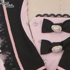 画像3: 【PuppetBombs】Q28ダブルリボンスクエアカラープリーツワンピース【70%OFF】 (3)