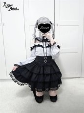 画像11: 【PuppetBombs】Q281 レース肩あきフリル長袖ブラウス (11)