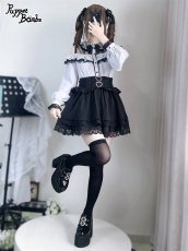 画像26: 【PuppetBombs】Q281 レース肩あきフリル長袖ブラウス (26)