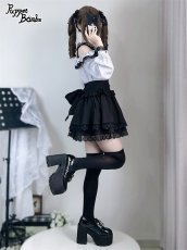 画像27: 【PuppetBombs】Q281 レース肩あきフリル長袖ブラウス (27)