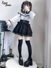 画像21: 【PuppetBombs】Q281 レース肩あきフリル長袖ブラウス (21)