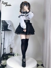 画像29: 【PuppetBombs】Q281 レース肩あきフリル長袖ブラウス (29)
