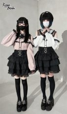 画像42: 【PuppetBombs】Q281 レース肩あきフリル長袖ブラウス (42)