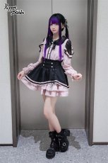 画像7: 【PuppetBombs】Q283レース切り替えハートボタンブラウス【本店・通販限定】【30%OFF】 (7)