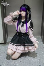 画像10: 【PuppetBombs】Q283レース切り替えハートボタンブラウス【本店・通販限定】【30%OFF】 (10)