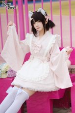 画像9: 【PuppetBombs】Q285 桜メイド浴衣セット【30%OFF】 (9)