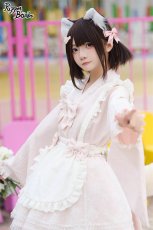 画像10: 【PuppetBombs】Q285 桜メイド浴衣セット【30%OFF】 (10)