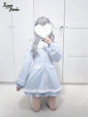 画像7: 【Puppet Bombs】Q291 ヨーク切り替え3連ハートジャージセットアップ (7)