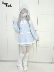 画像10: 【Puppet Bombs】Q291 ヨーク切り替え3連ハートジャージセットアップ (10)