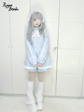 画像9: 【Puppet Bombs】Q291 ヨーク切り替え3連ハートジャージセットアップ (9)