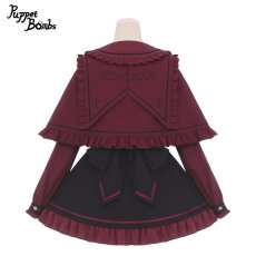 画像7: 【PuppetBombs】Q295 黒魔法少女の学園制服ブラウス【30%OFF】 (7)