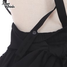 画像7: 【PuppetBombs】Q296 黒魔法少女の学園制服サス付きスカート【30%OFF】 (7)