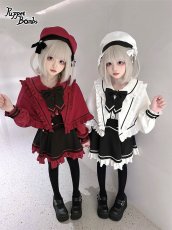 画像9: 【PuppetBombs】QS123 黒魔法少女ベレー帽 (9)