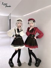 画像4: 【PuppetBombs】QS123 黒魔法少女ベレー帽 (4)