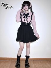 画像19: 【Puppet Bombs】QS7 ハートビジュー付きリボンバレッタ【50%OFF】 (19)