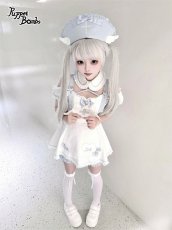 画像5: 【送料無料】Q315 ハートエプロンフリルセットアップ《予約受付》 (5)